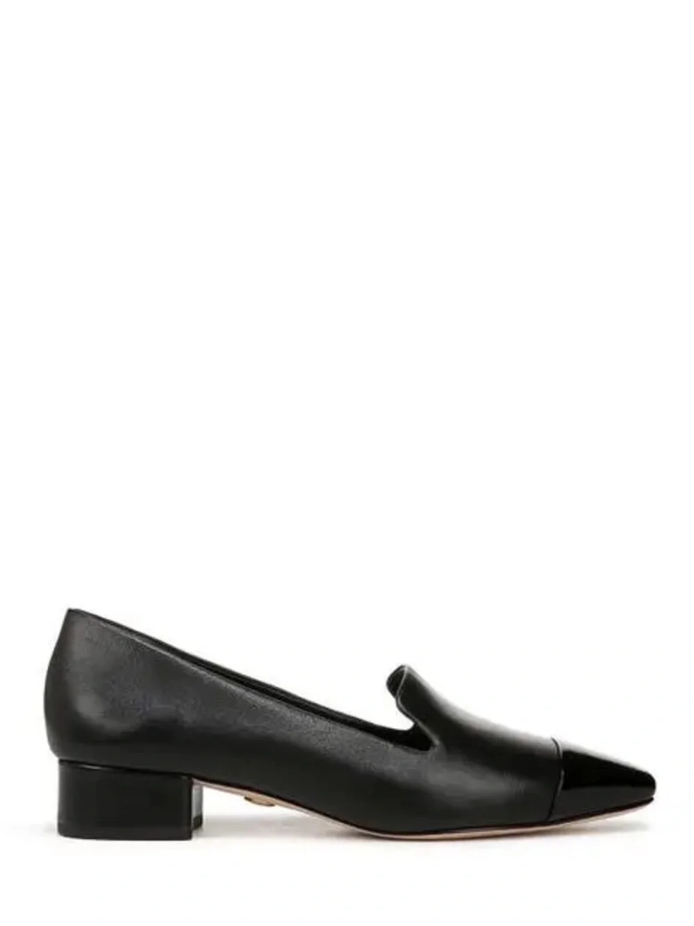 New Veronica Beard Cecile Cap Toe Loafer Black Leather Sz 9.5